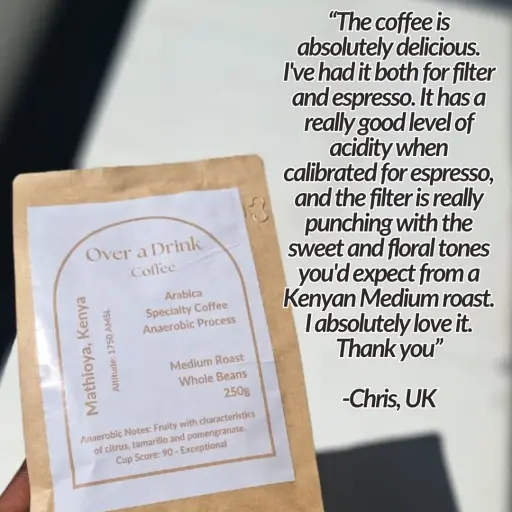 Over A Drink Coffee Customers' Experience