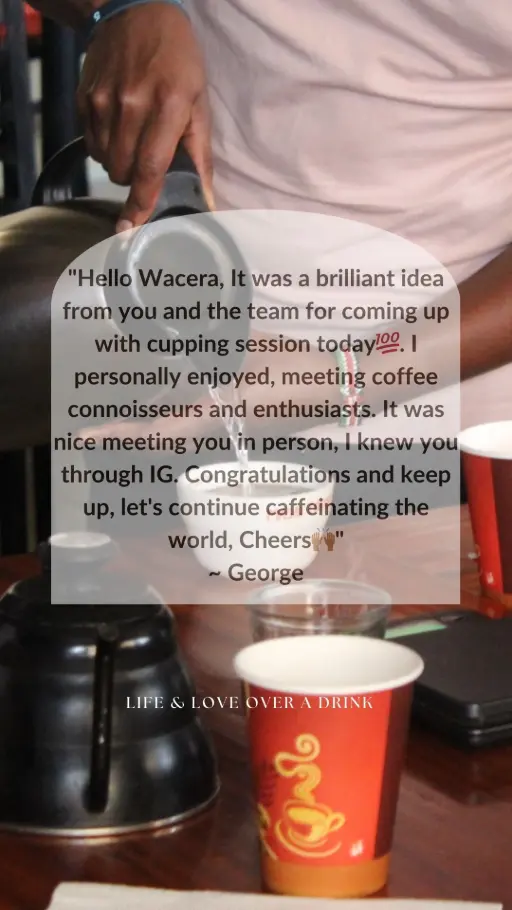 Over A Drink Coffee Customers' Experience