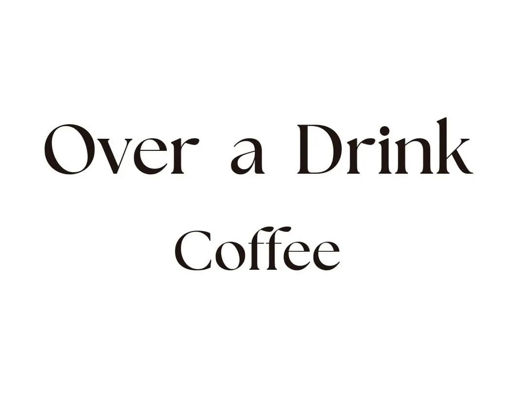 Over a Drink Coffee Logo