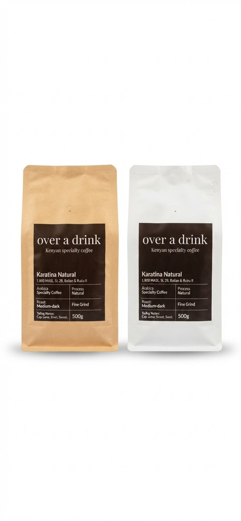 Karatina Natural: Natural Process Medium-dark Roast